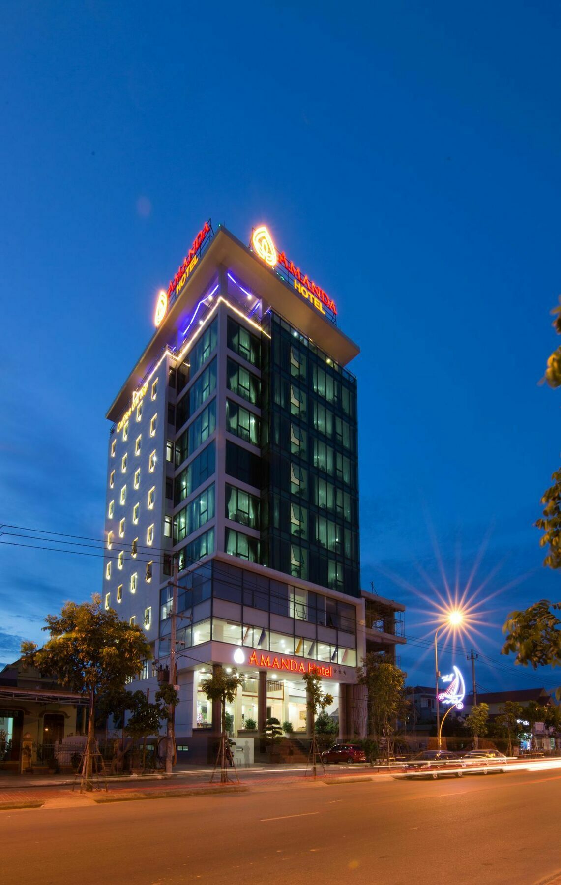 Amanda Hotel Dong Hoi Eksteriør bilde